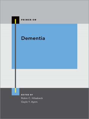 cover image of Dementia